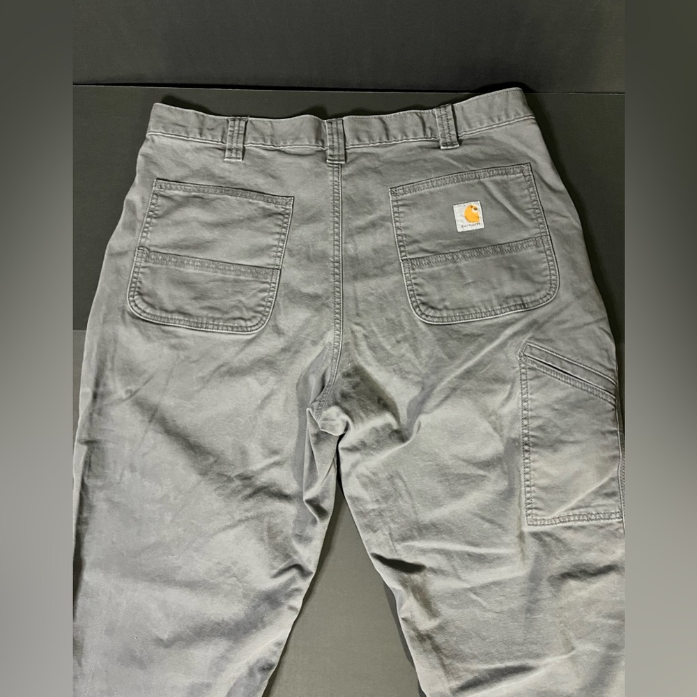 - Carhartt  Relaxed fit canvas work pant Gray Men’s Size 38x32